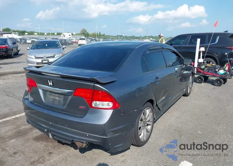 2009 Honda Civic Si из США, поврежденный, VIN 2HGFA55569H707106